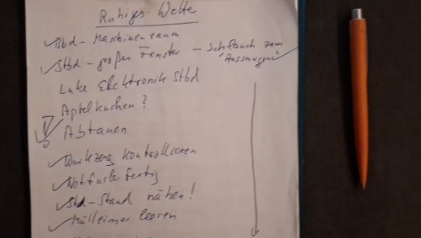 2026 08 08 Ruhige See gleich Arbeitstag 